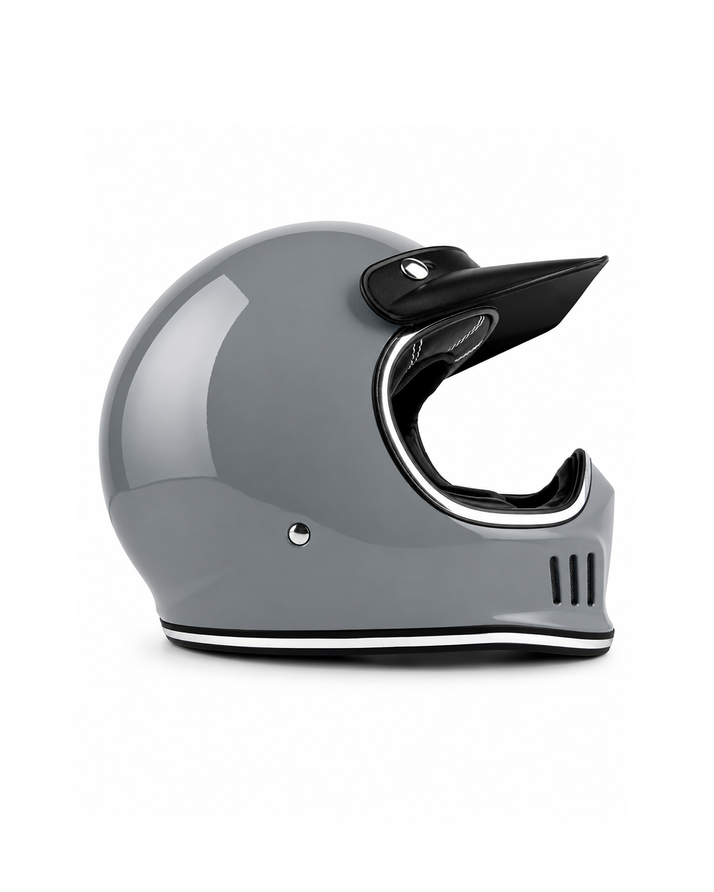 Ventilated Full-Face Helmet - Cement Ash - Image 4