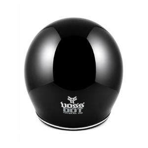Ventilated Full-Face Helmet - Glossy Black - Image 3