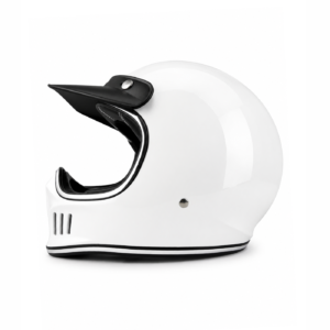 Ventilated Full-Face Helmet - White - Image 2