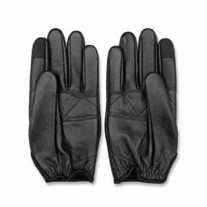 Retro Riding Gloves - Black - Image 4