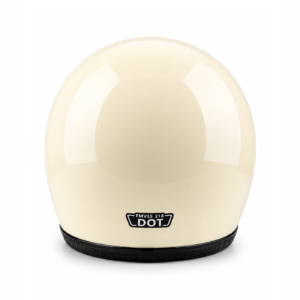 Streamlined Full-Face Helmet - Ivory White - Image 3