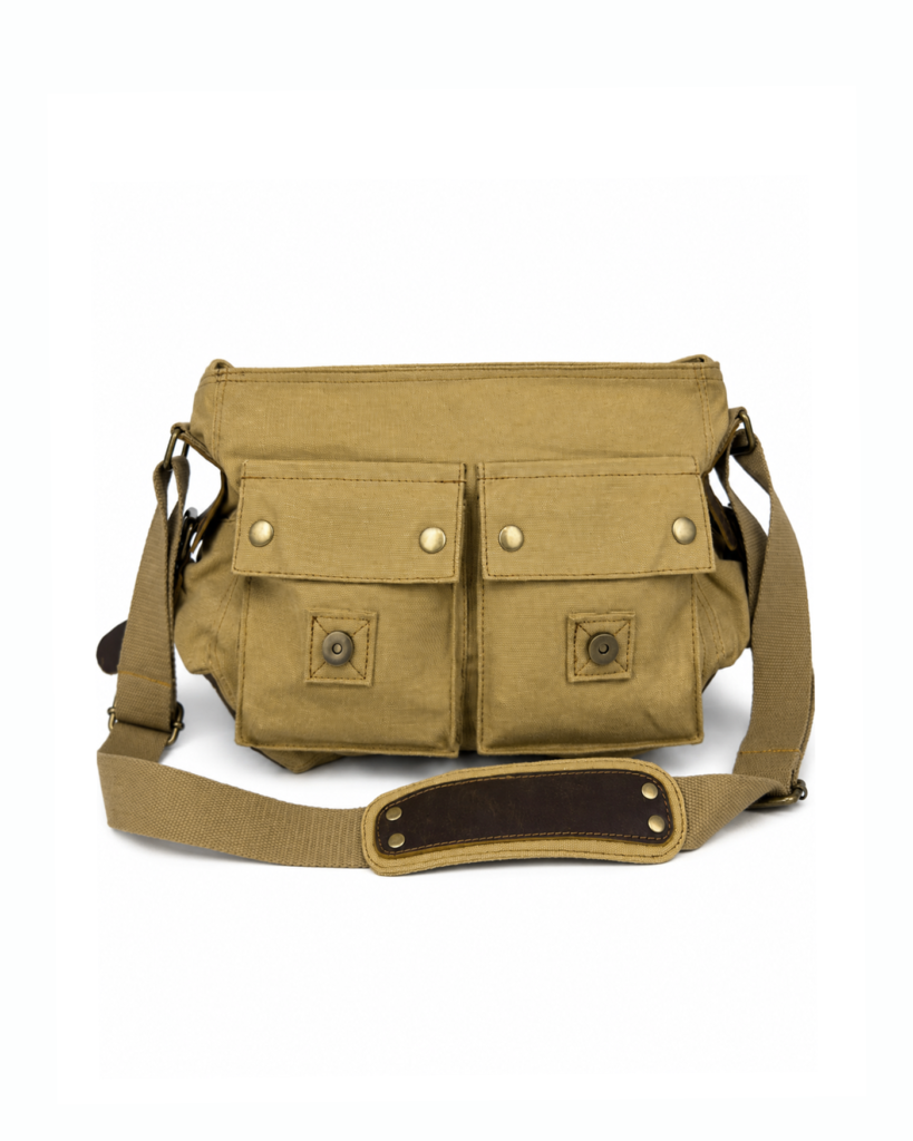 Heritage Messenger Bag - Khaki