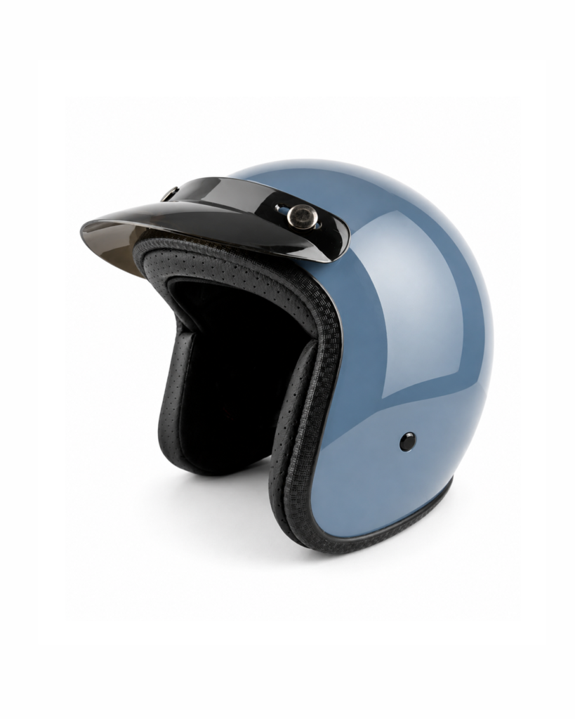 Heritage 3/4 Open-Face Helmet - Cement Blue