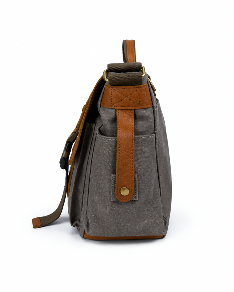 Urban Messenger Bag - Light Grey