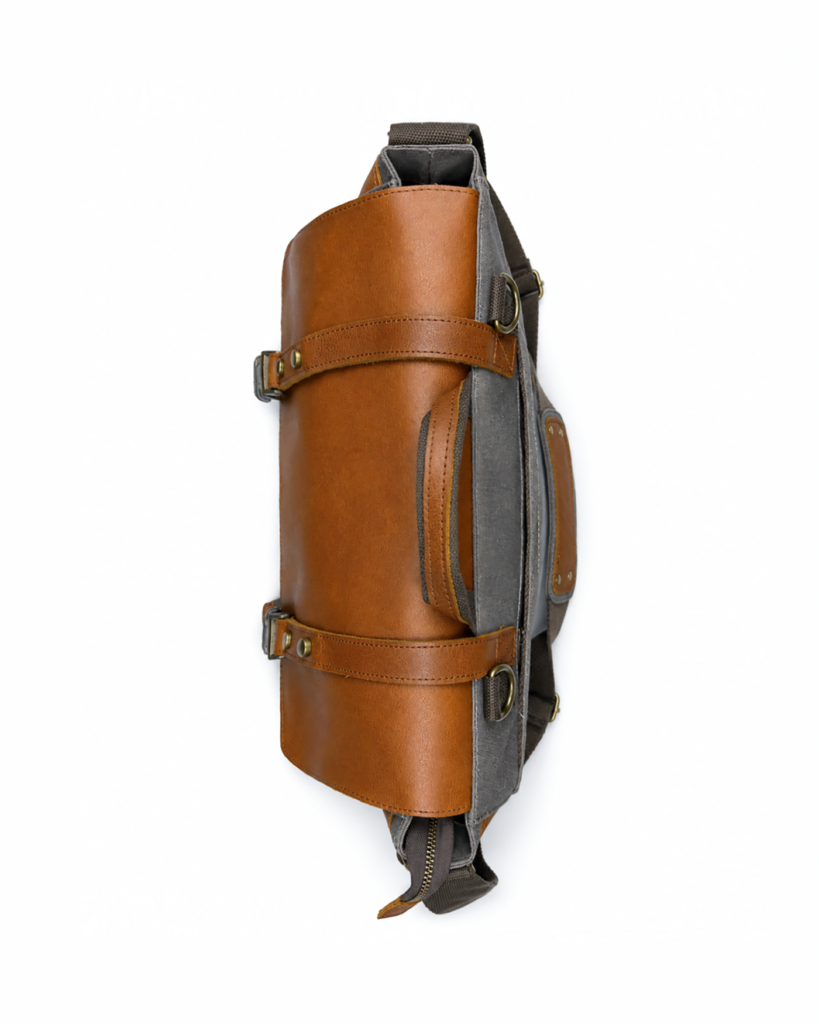 Urban Messenger Bag - Light Grey