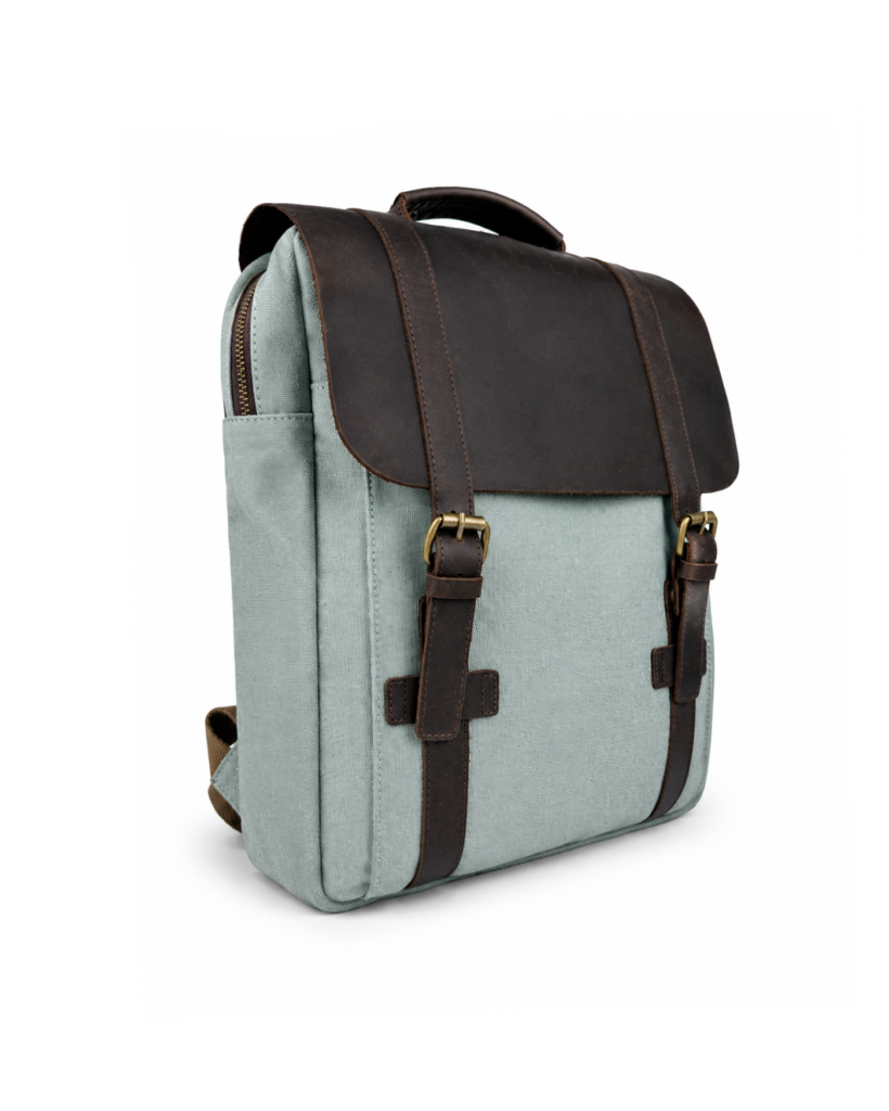 Classic Flap Backpack - Lake Green