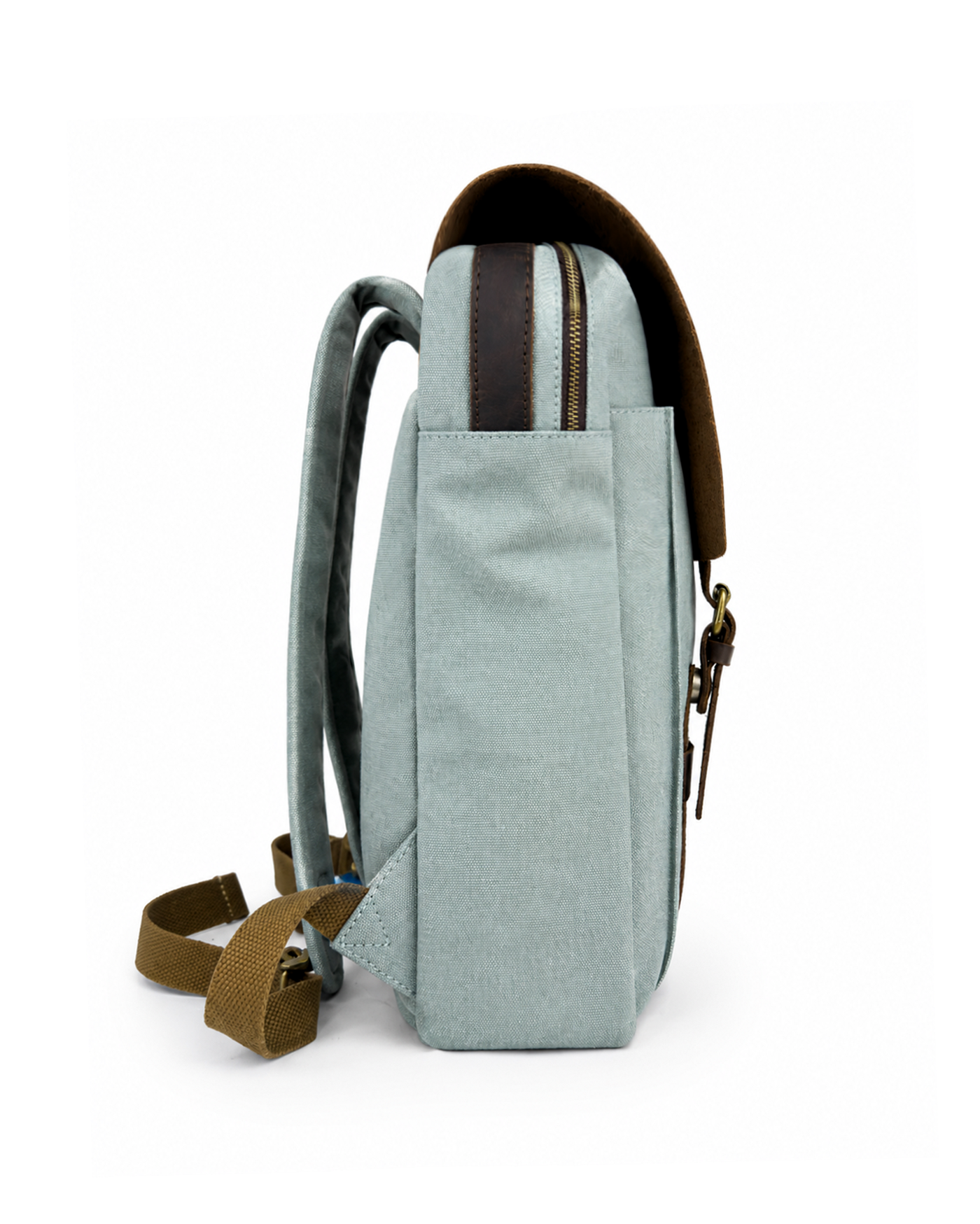 Classic Flap Backpack - Lake Green - Image 4