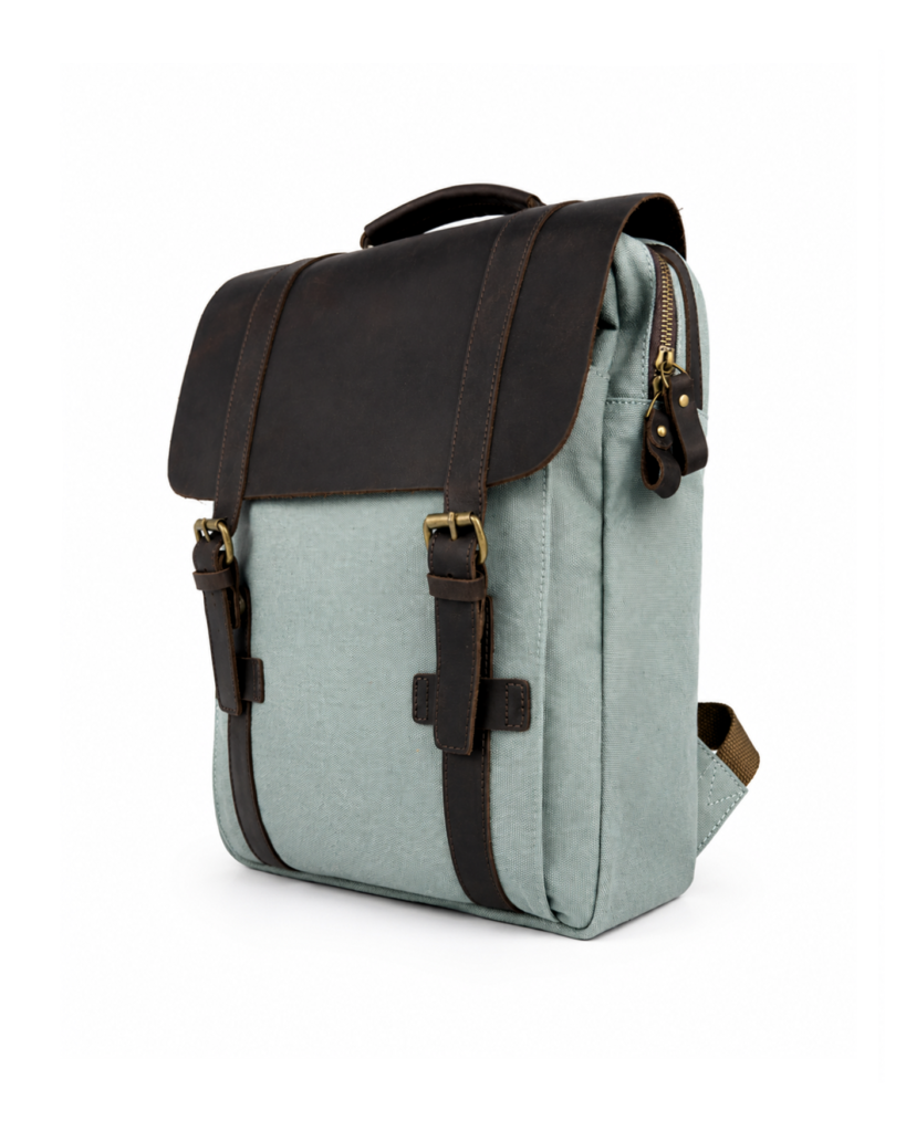 Classic Flap Backpack - Lake Green