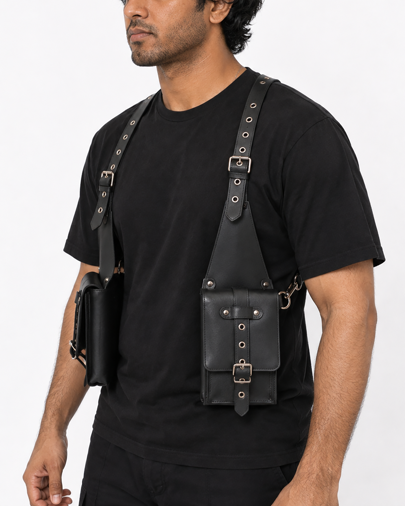 Underarm Riding Holster - Black - Image 4