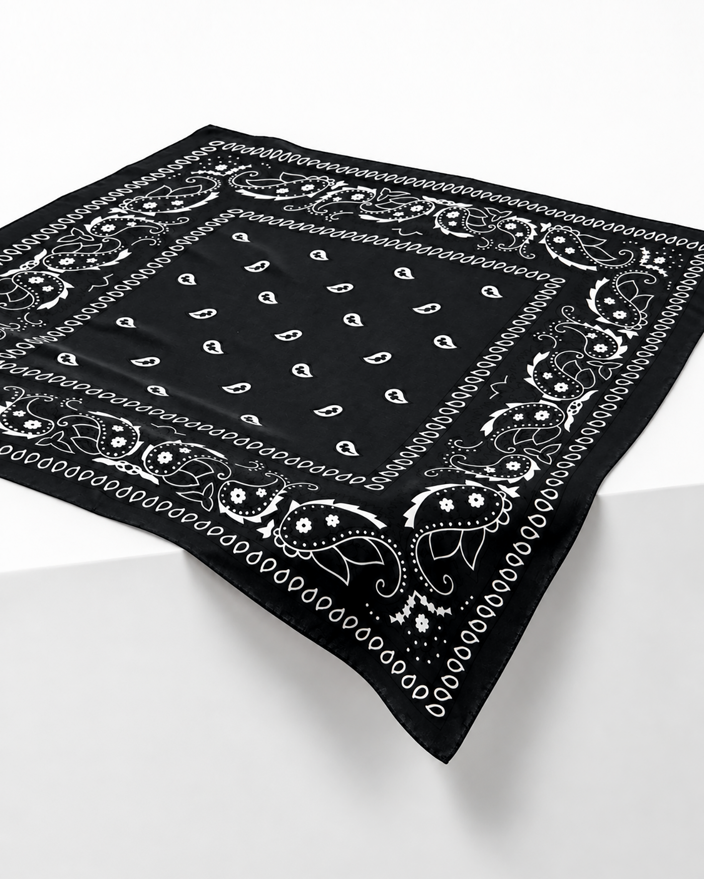 Classic Riding Bandana - Black - Image 1