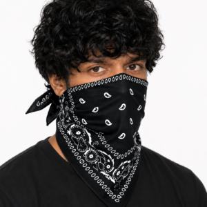 Classic Riding Bandana - Black - Image 2