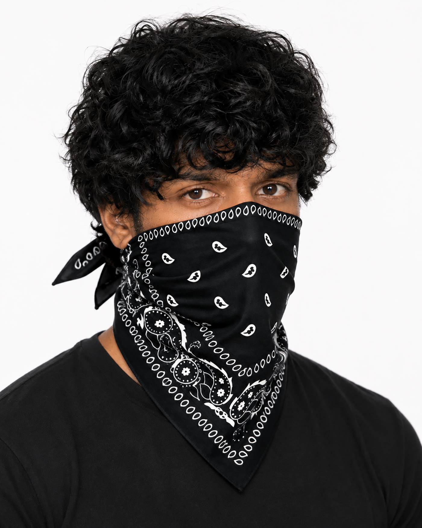 Classic Riding Bandana - Black - Image 2