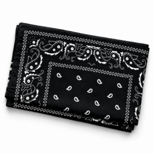 Classic Riding Bandana - Black - Image 4