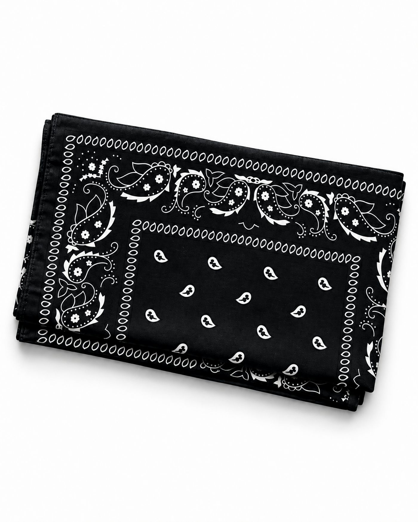 Classic Riding Bandana - Black - Image 4