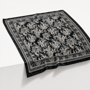 Classic Riding Bandana - Black - Image 1