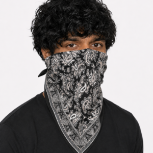 Classic Riding Bandana - Black - Image 2
