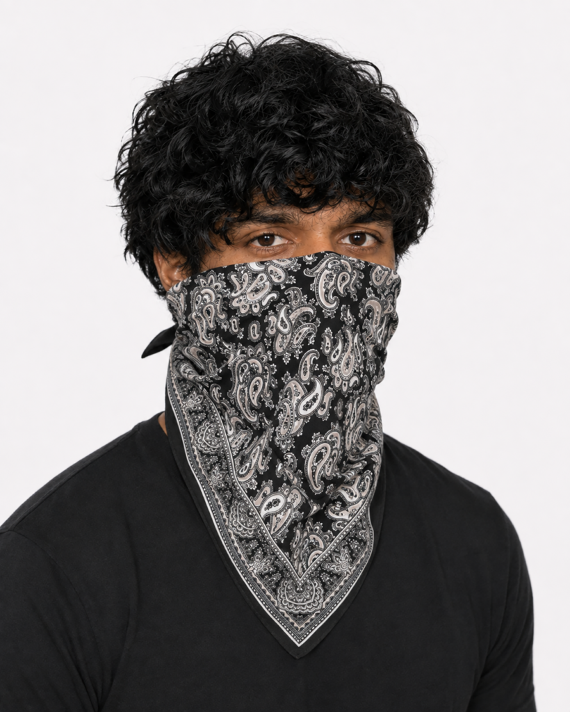 Classic Riding Bandana - Black