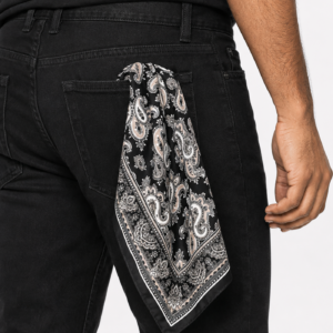 Classic Riding Bandana - Black - Image 3