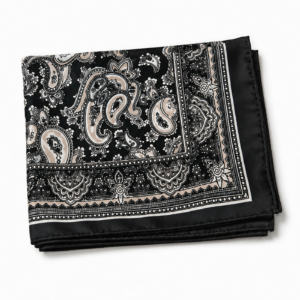Classic Riding Bandana - Black - Image 4