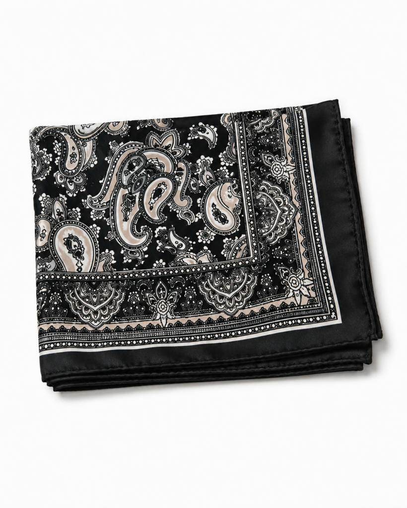 Classic Riding Bandana - Black