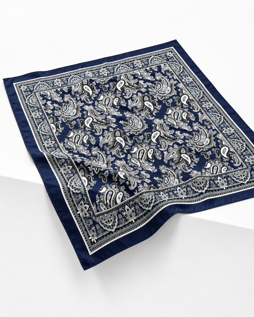 Classic Riding Bandana - Blue