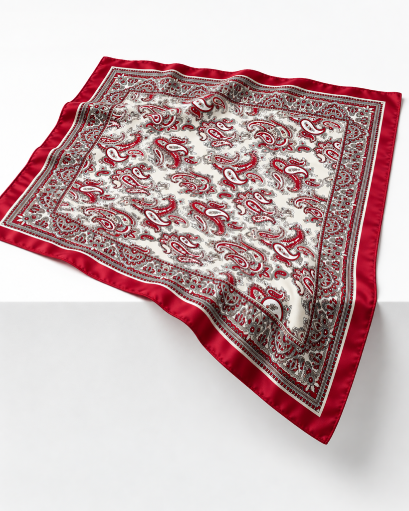 Classic Riding Bandana - Red